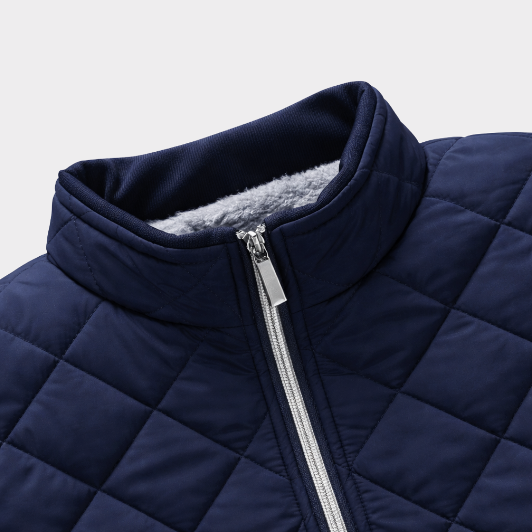Emil | Herren Gesteppte Übergangsjacke mit Fleecefutter