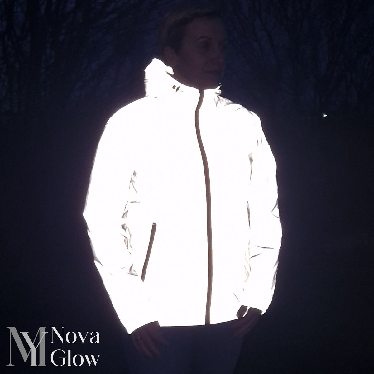 Simon | Herren Jacke mit Reflektoren für Outdoor