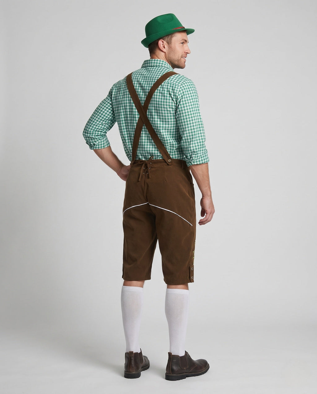 Anton | Herren Klassische Lederhose zum Oktoberfest