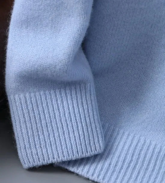 Moritz | Herren Pullover aus Mohair mit geometrischem Muster