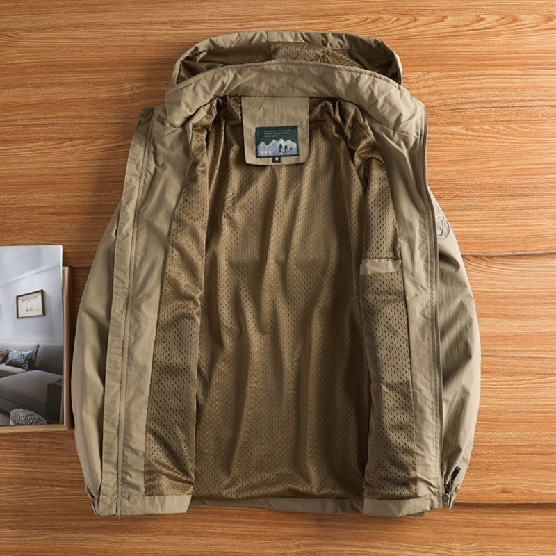 Elias | Herren Regenjacke im klassischen Outdoor-Stil