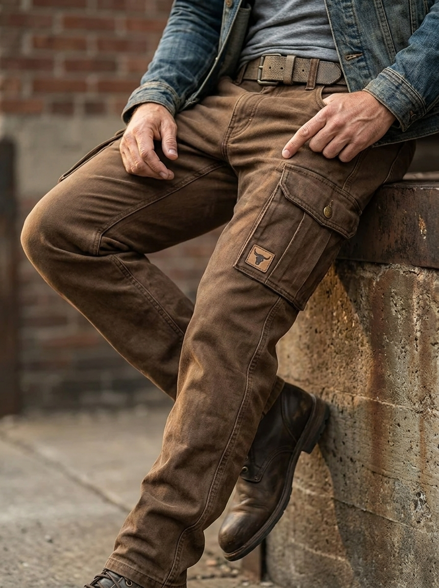 David | Herren robuste Cargo-Hose für Outdoor-Abenteuer