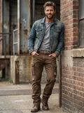 David | Herren robuste Cargo-Hose für Outdoor-Abenteuer