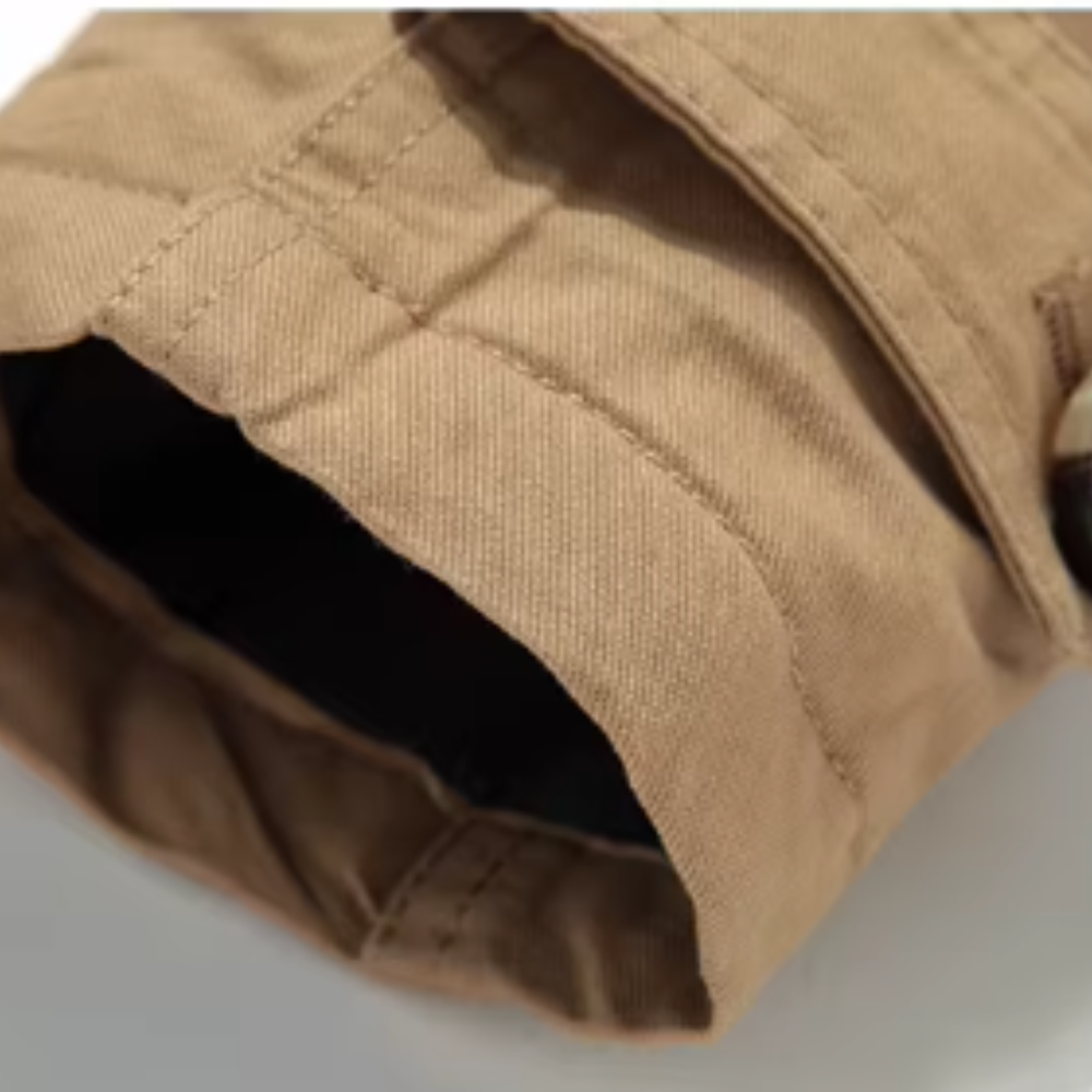 Fabian | Herren Trench-Jacke gepolstert klassischer Schnitt
