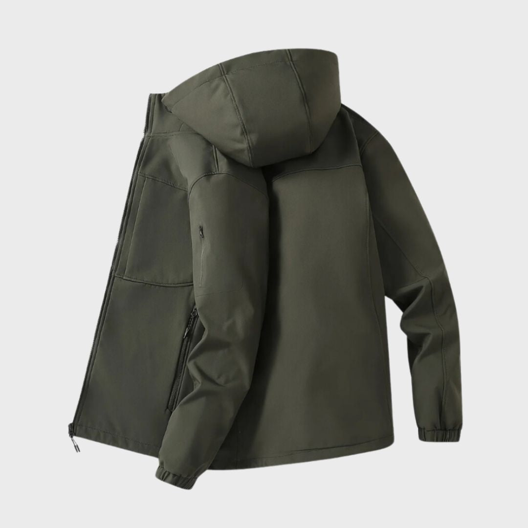 Theo | Herren Wasserdichte Softshelljacke für den Herbst