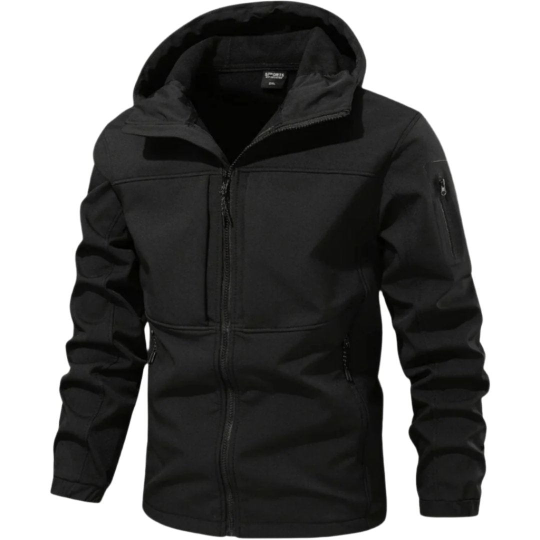 Theo | Herren Wasserdichte Softshelljacke für den Herbst