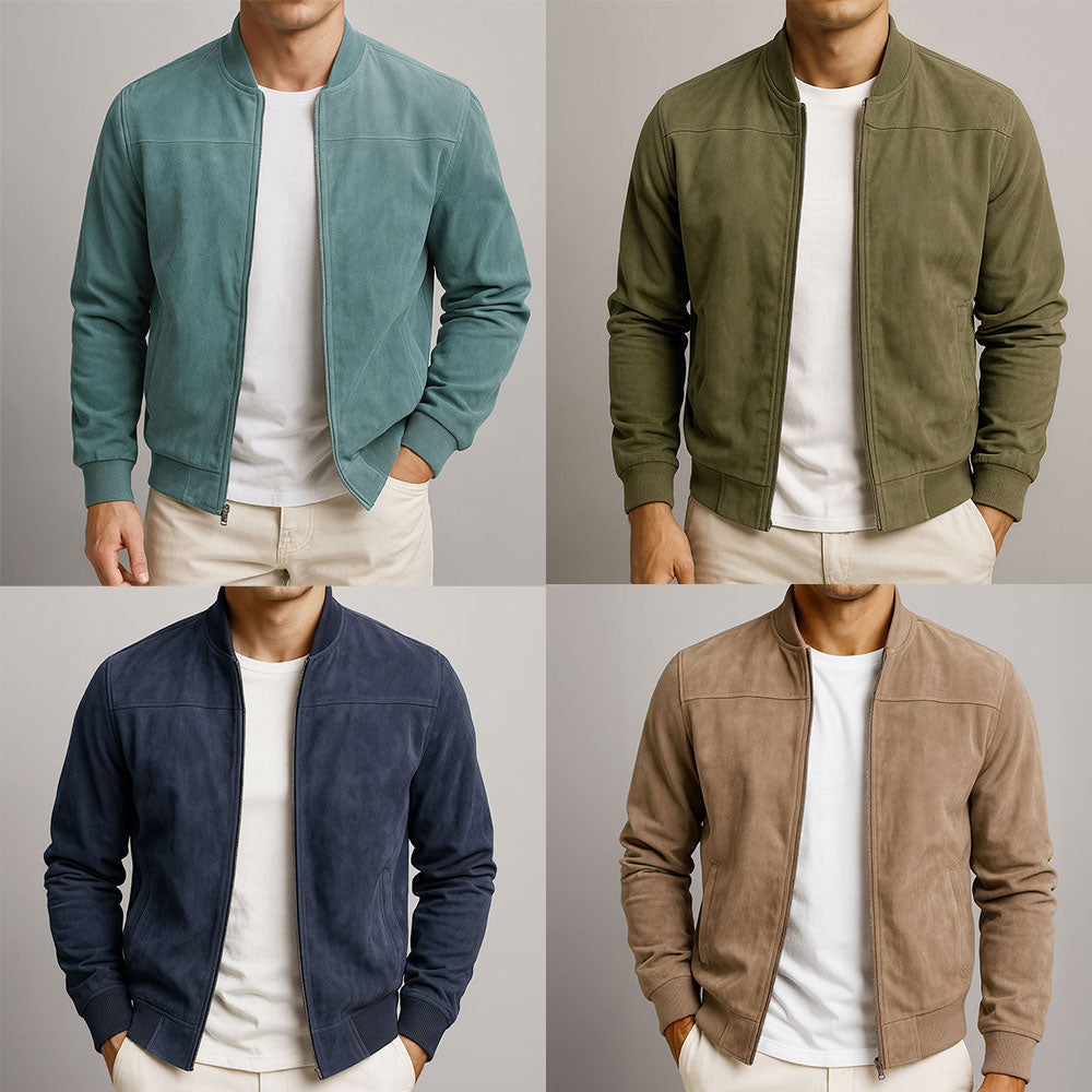 Nico | Herren Wildleder Jacke für den Herbst
