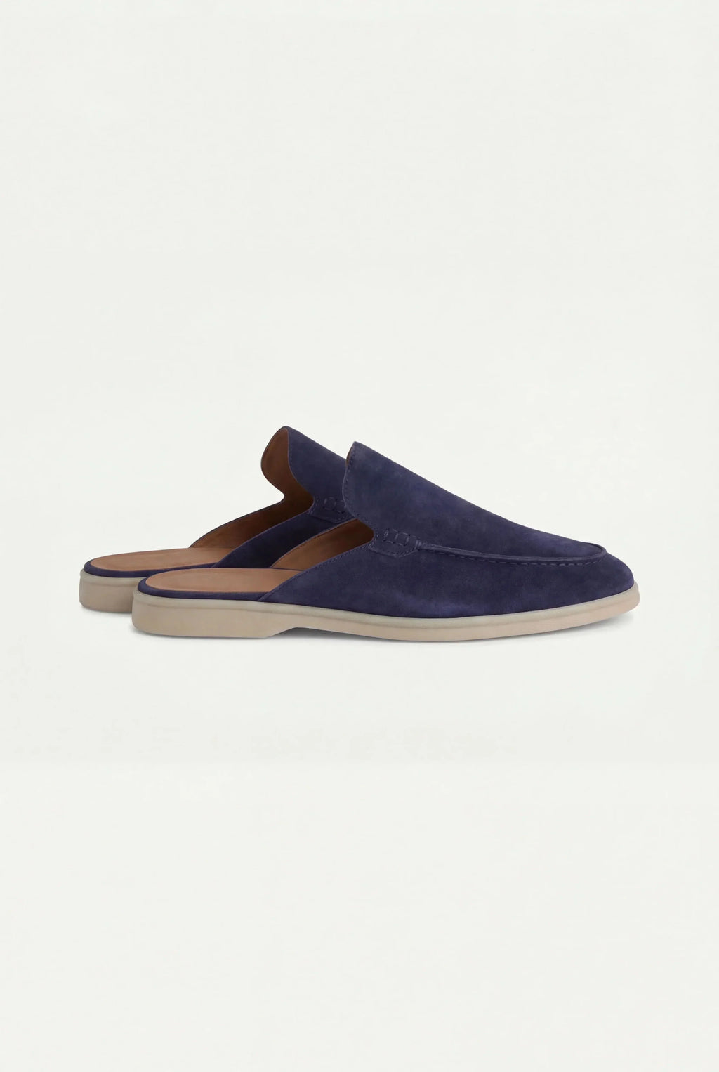 Navy Suede Yacht Slip-On