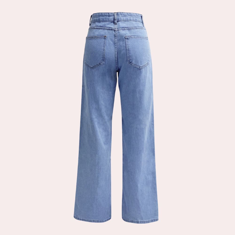 Paula | High-Waist Straight-Leg Jeans Jeans