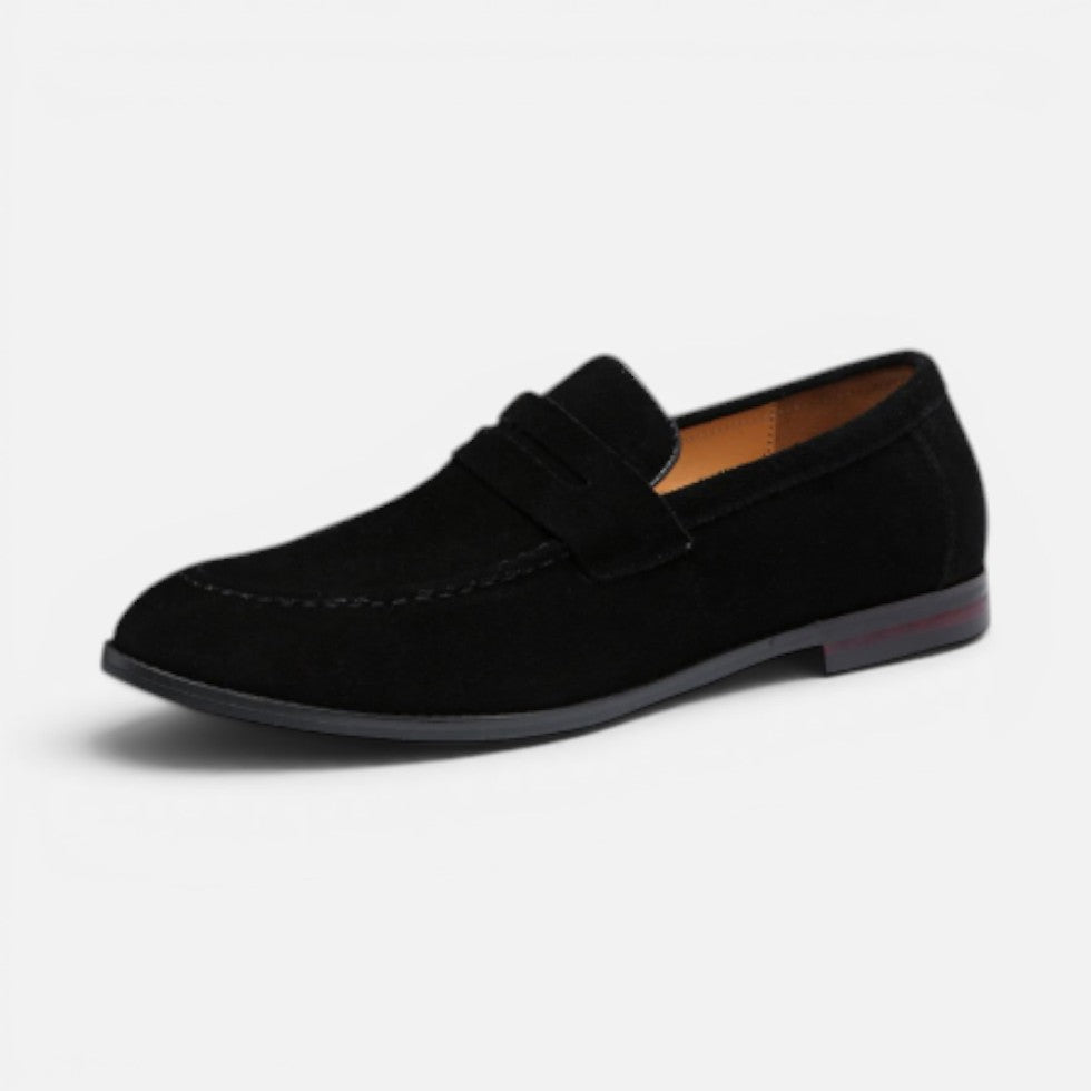 Penny Suede Old Money Loafer für Herren lässiger Stil