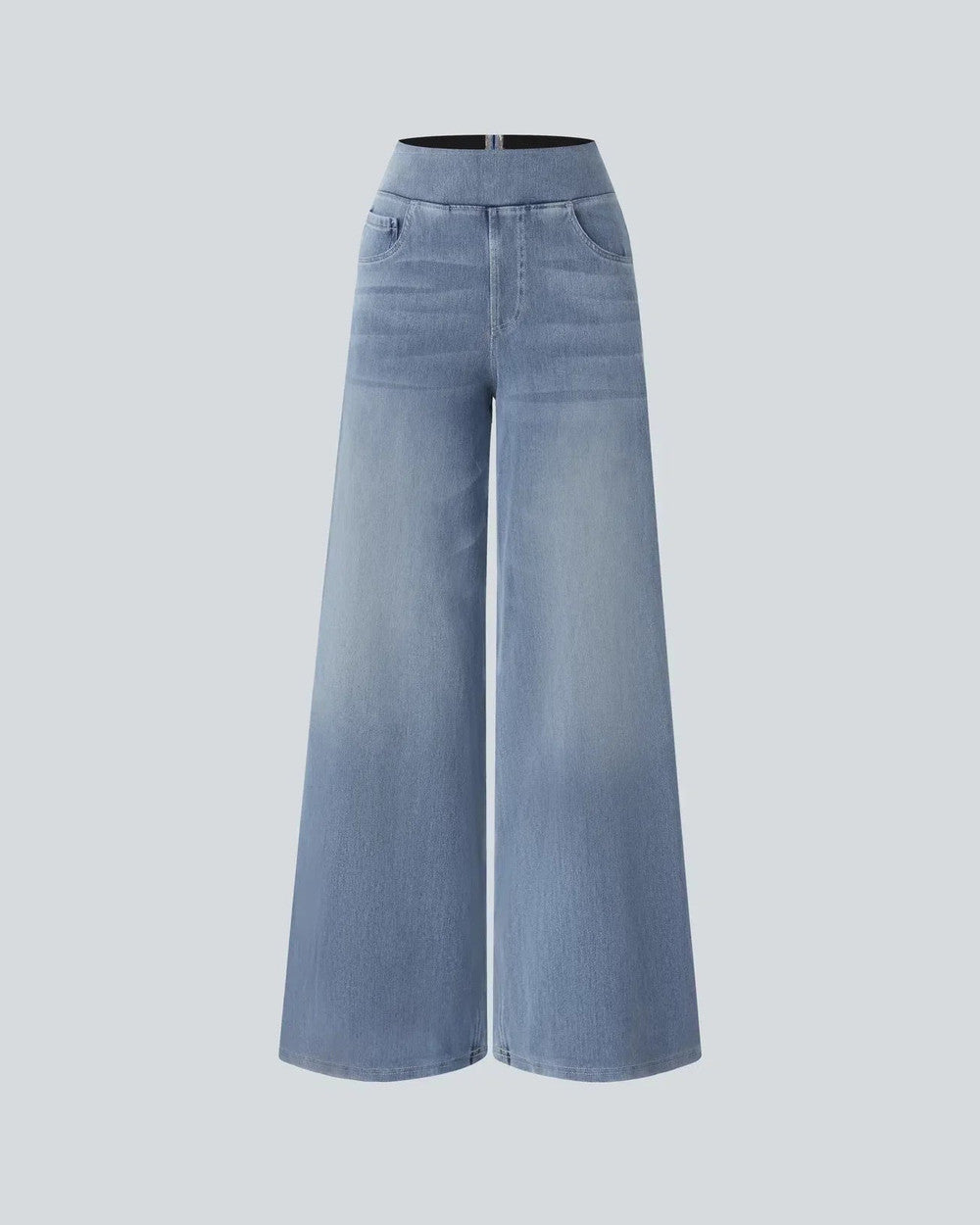 Evie Bequeme Hose Hohe Taille