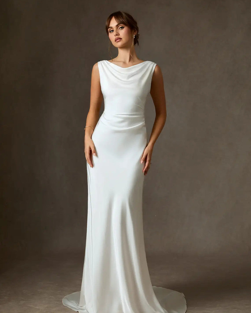 Kieryn Elegantes Brautkleid Satén