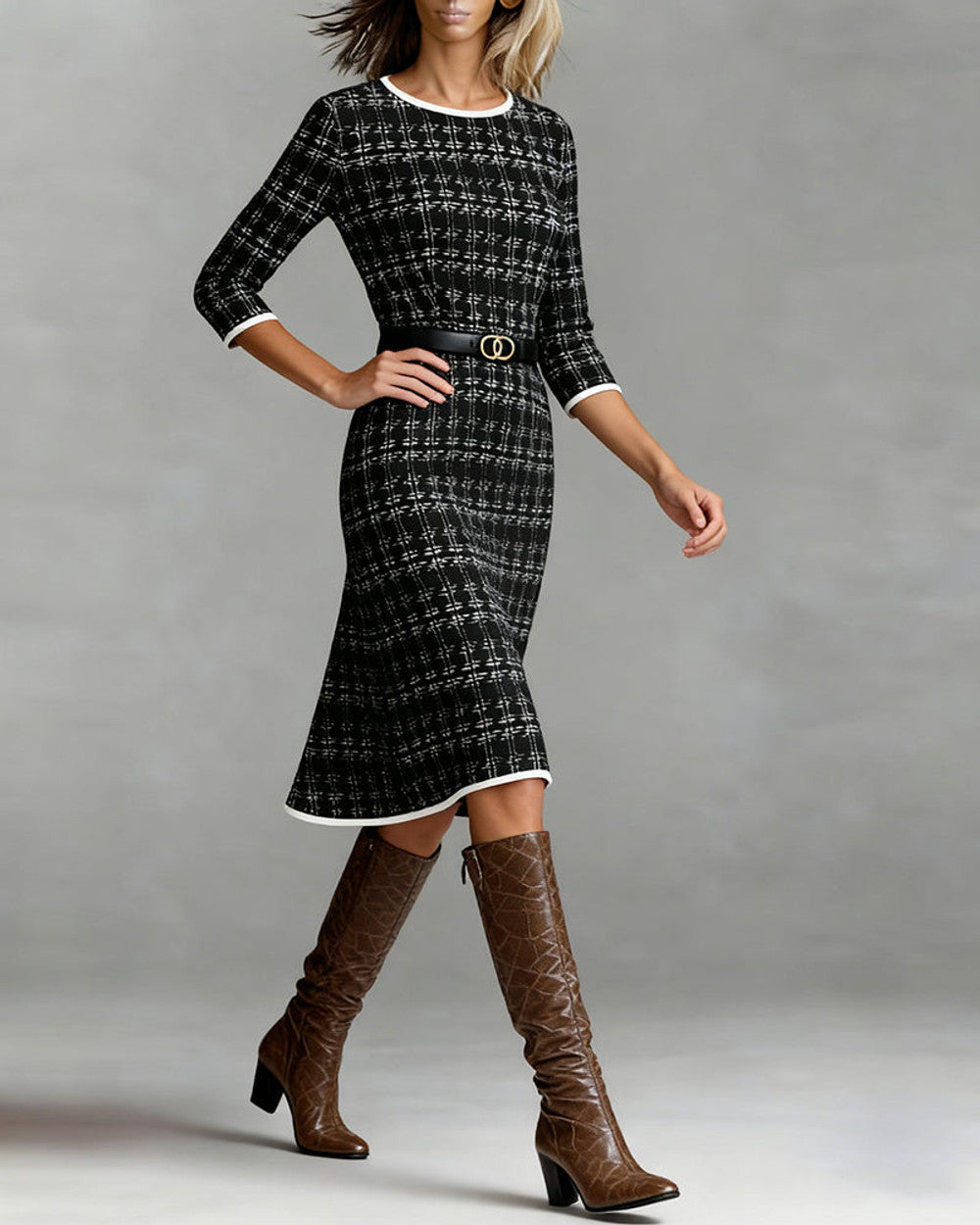 Lena Knielang A-Linien Kleid Herbst