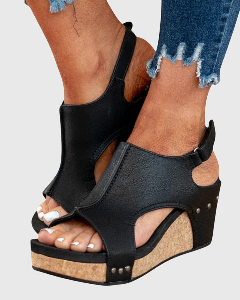 Adela Bequeme Sandalen Damen Sommer