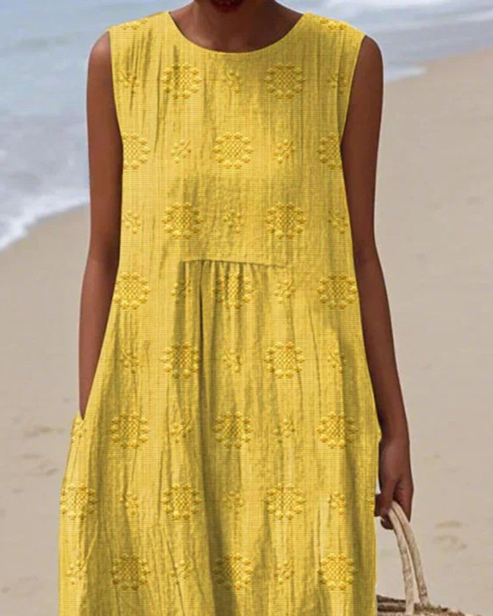 Piper Besticktes Kleid ärmellos Damen