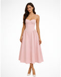 Seren Korsett Oberteil Midi Kleid Damen