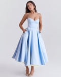 Sophia Elegantes Schlankmachendes Kleid