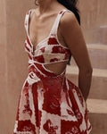 Lucia Leinen Minikleid Damen