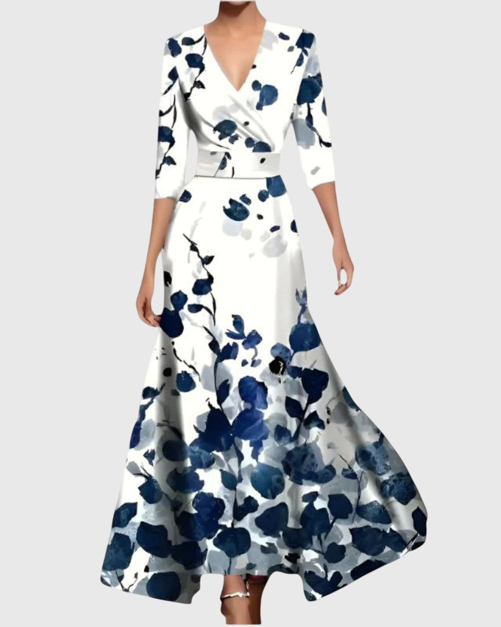 Leila Elegantes Abendkleid Lang Damen