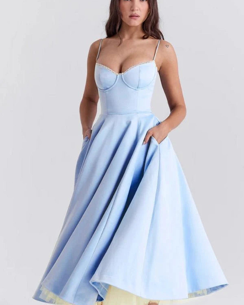 Ayet Ärmelloses Maxikleid Damen