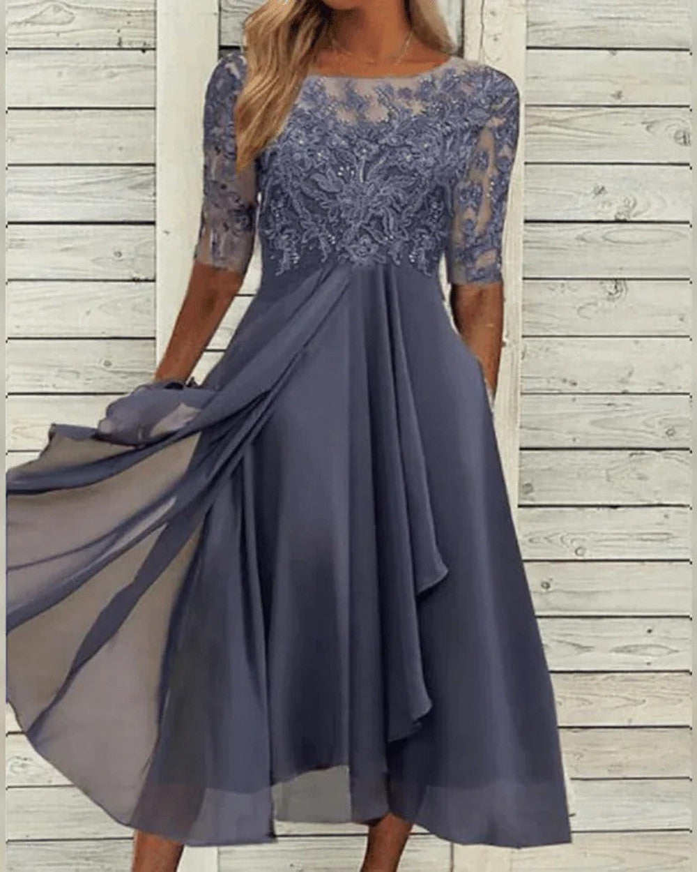 Lena Langes Abendkleid Elegant Damen