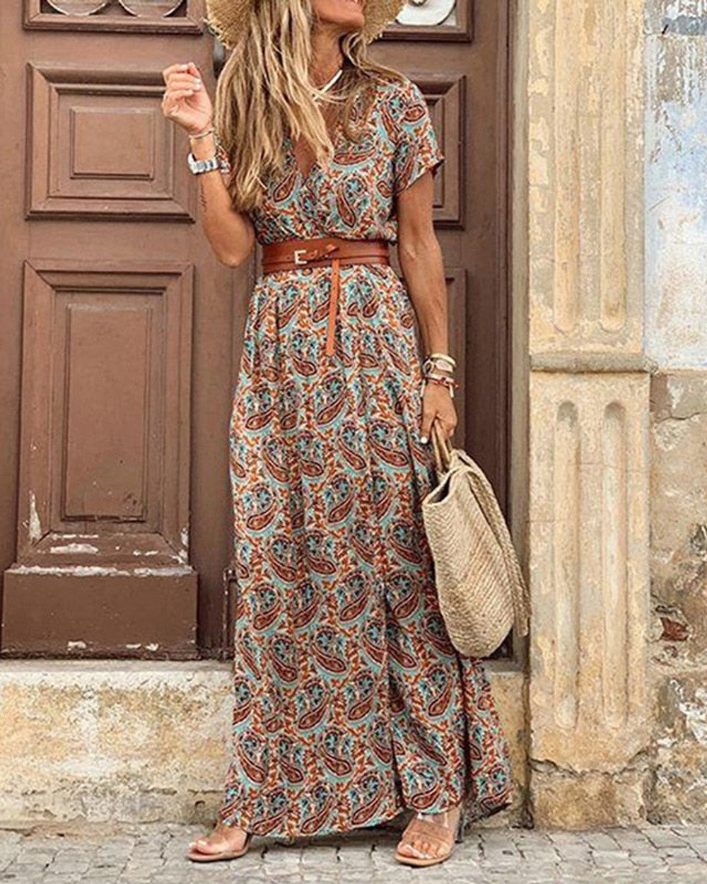 Sophie Bohemian Kleid Vintage Damen