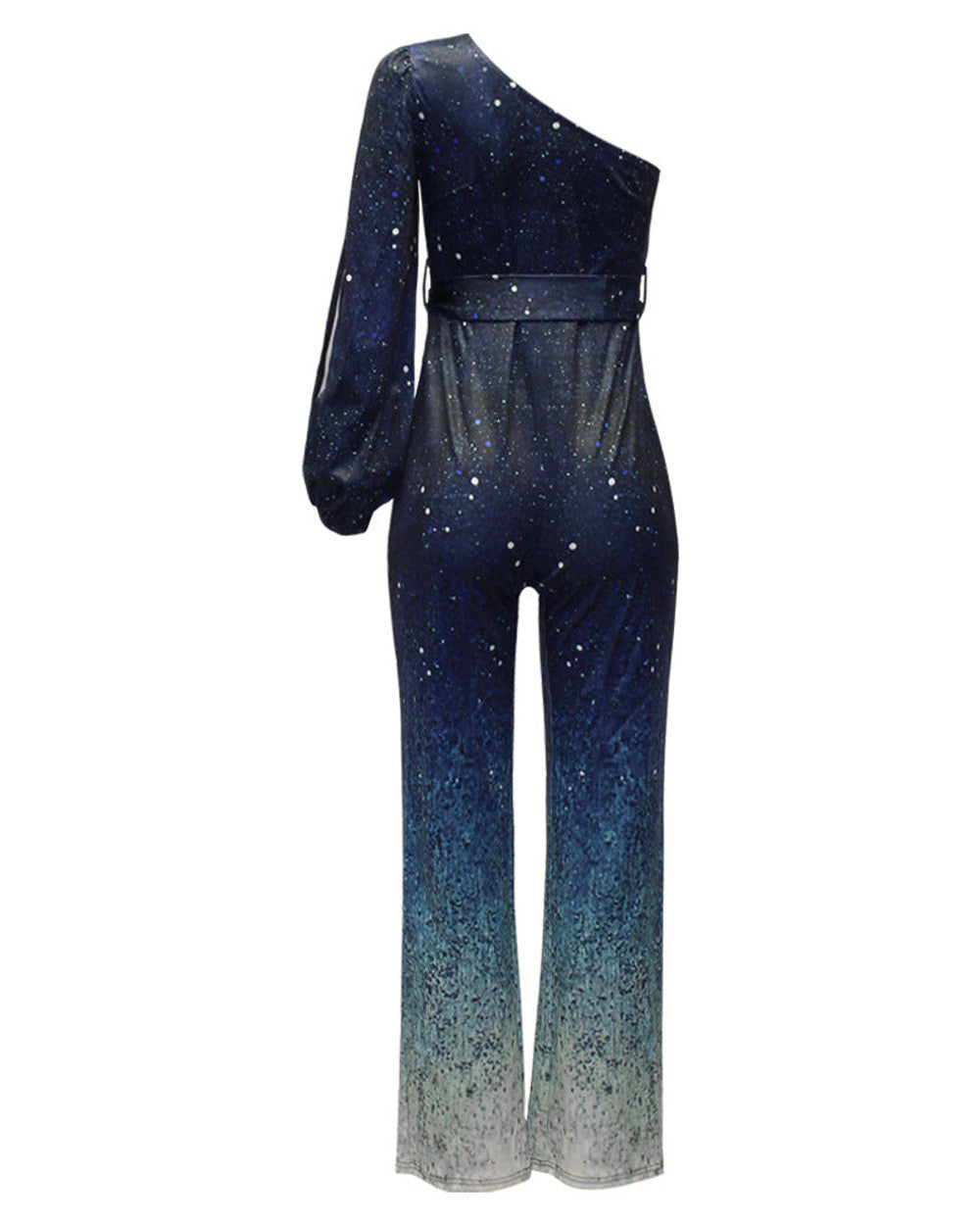 Fayenne Einschultriger Disco-Overall