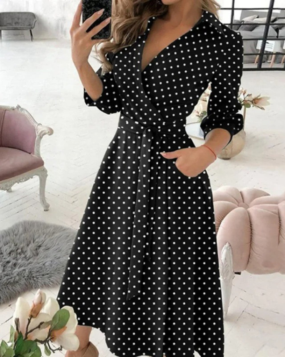 Noëlle Blusenkleid Damen Elegant