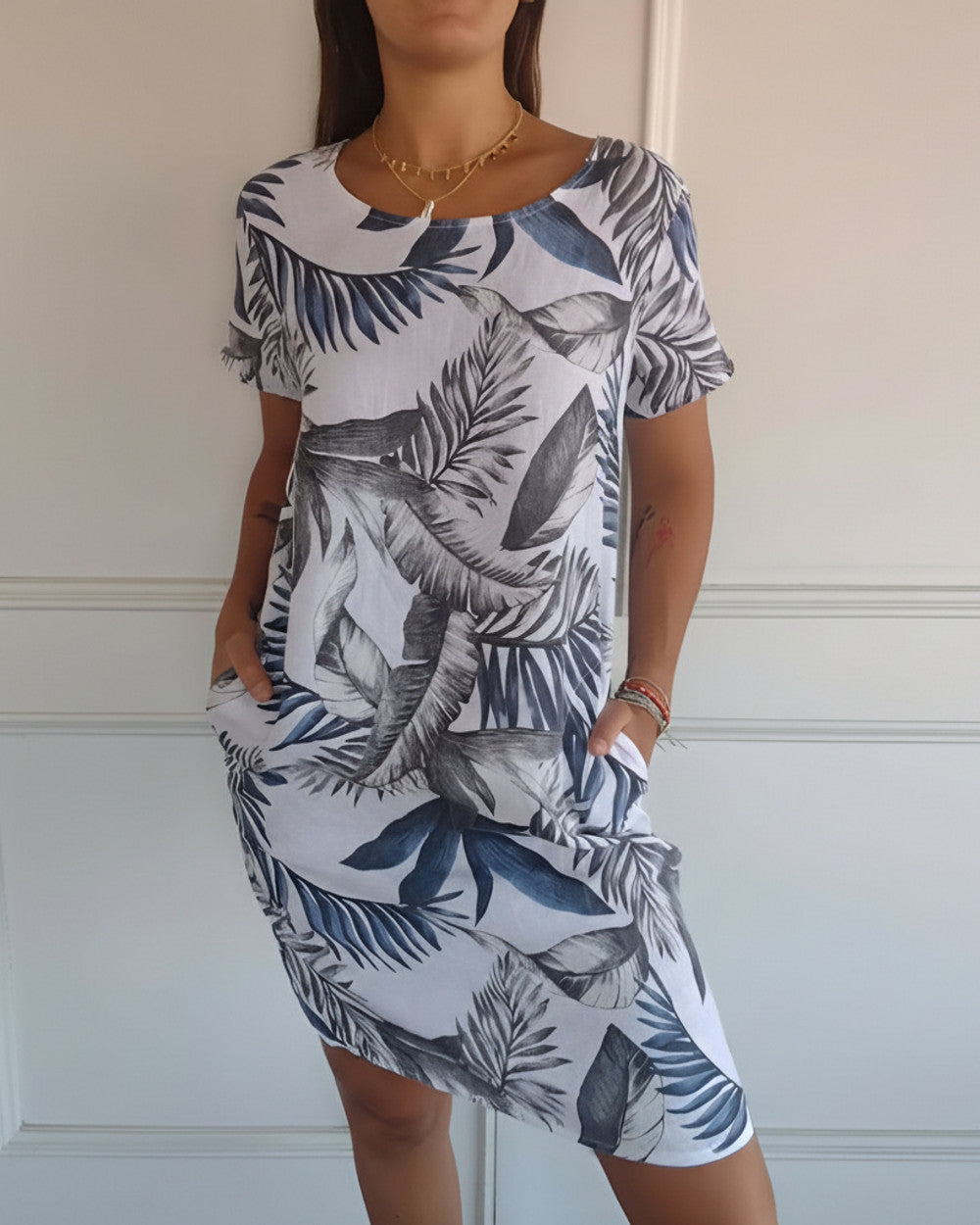 Vicky Ausgefallenes Sommerkleid Damen