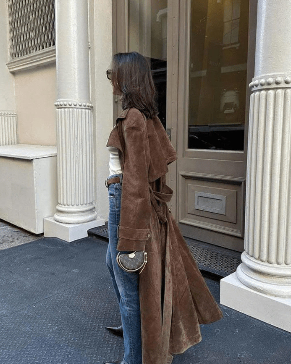 Galatea Übergangs-Trenchcoat Damen