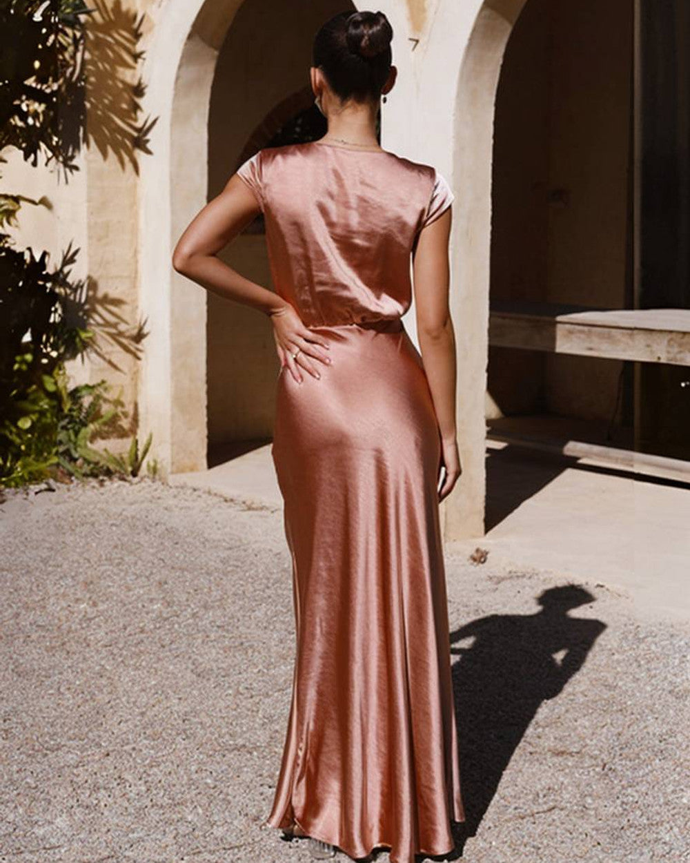 Lena Meerjungfrau Abendkleid Satin