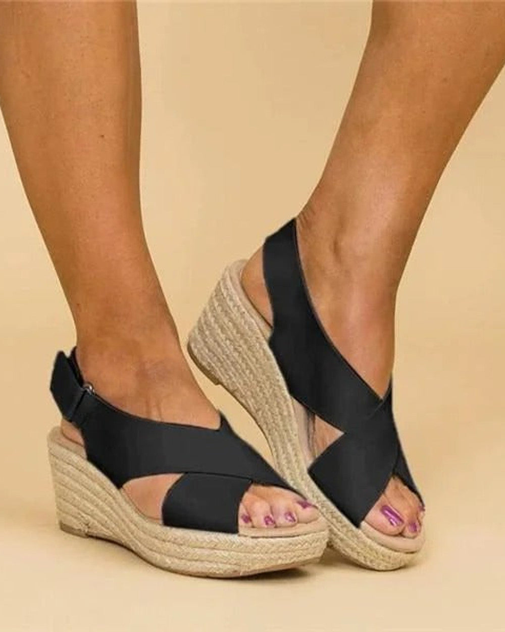 Elara Orthopädische Keilsandalen