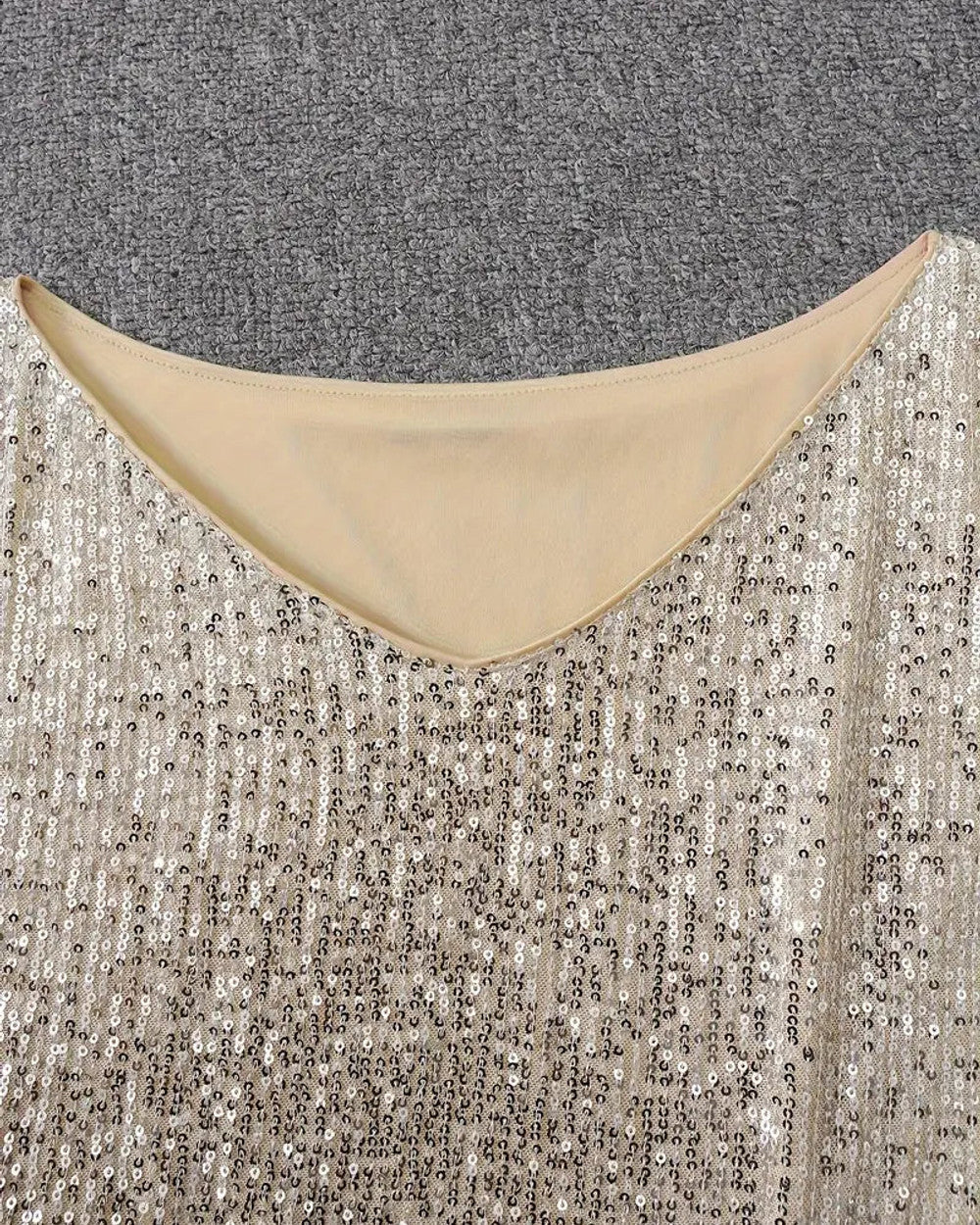 Aria Pailletten Festkleid Damen