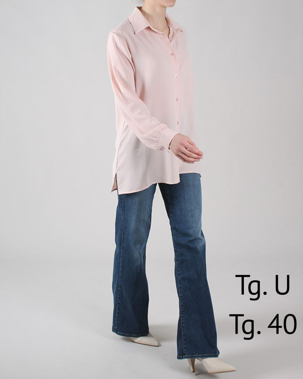 Lena Weite Damen Bluse Hemdkragen