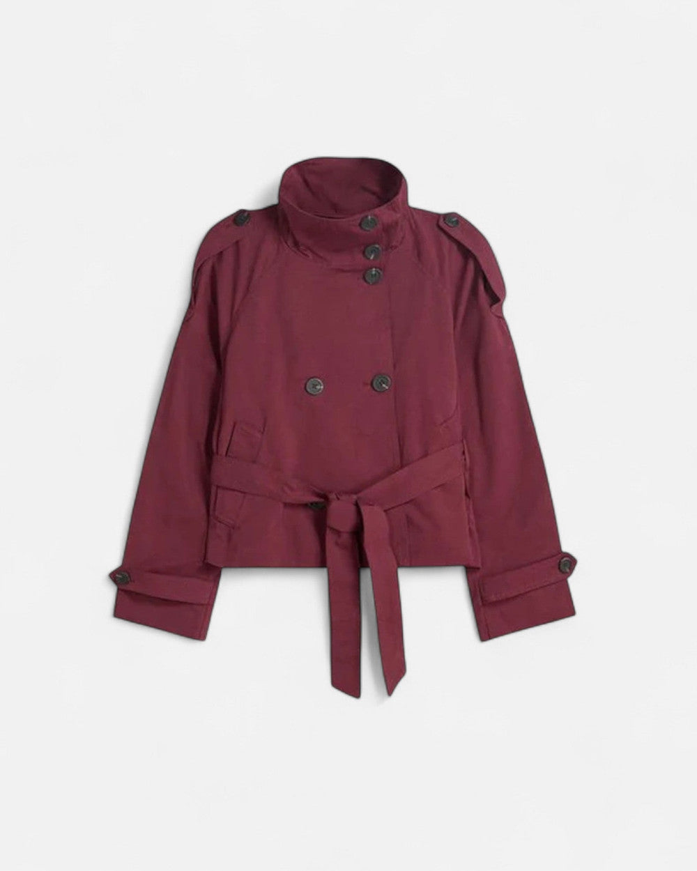 Lena Kurzer Trenchcoat mit Gürtel
