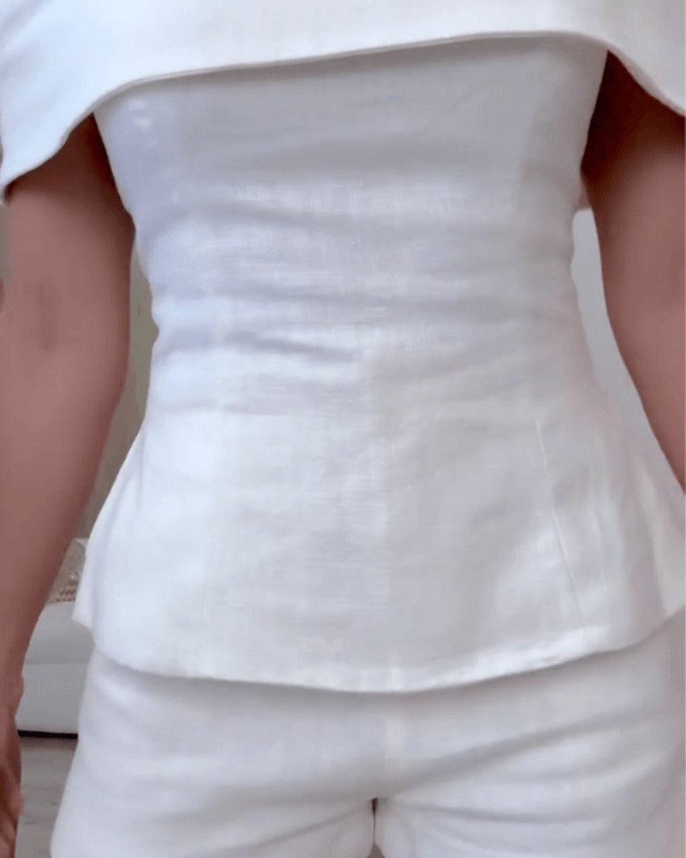 Lisa Zweiteiler Baumwolle Leinen