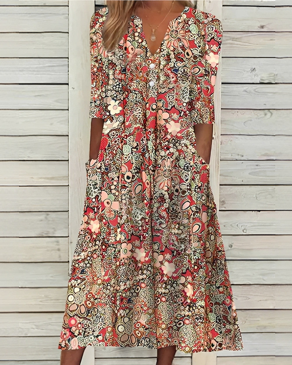Wenie Elegantes Sommerkleid Damen