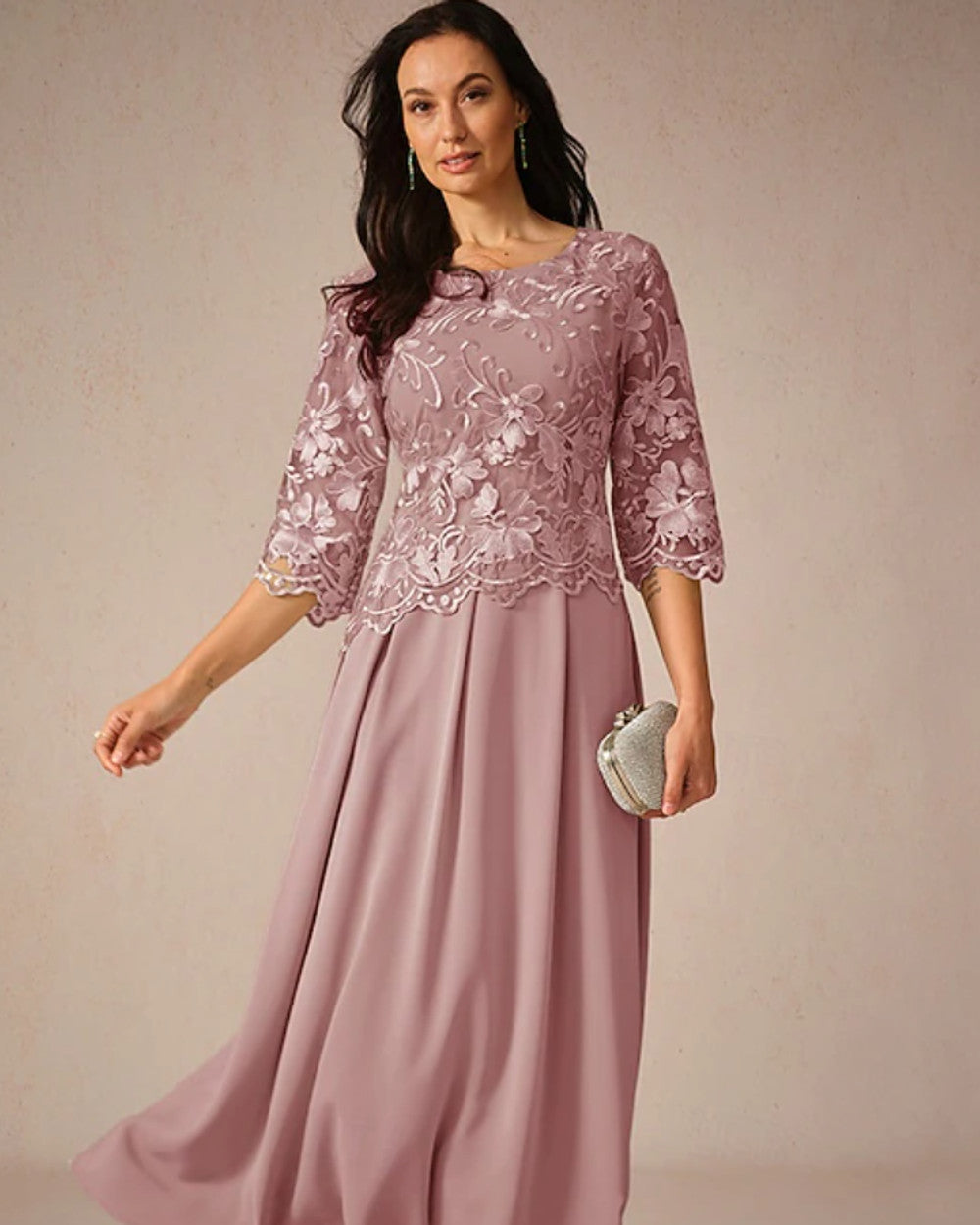 Emma Maxikleid Damen Abend