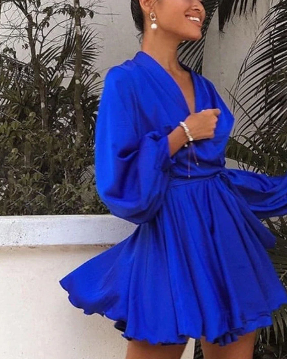 Sascha Seidenes Abendkleid Damen