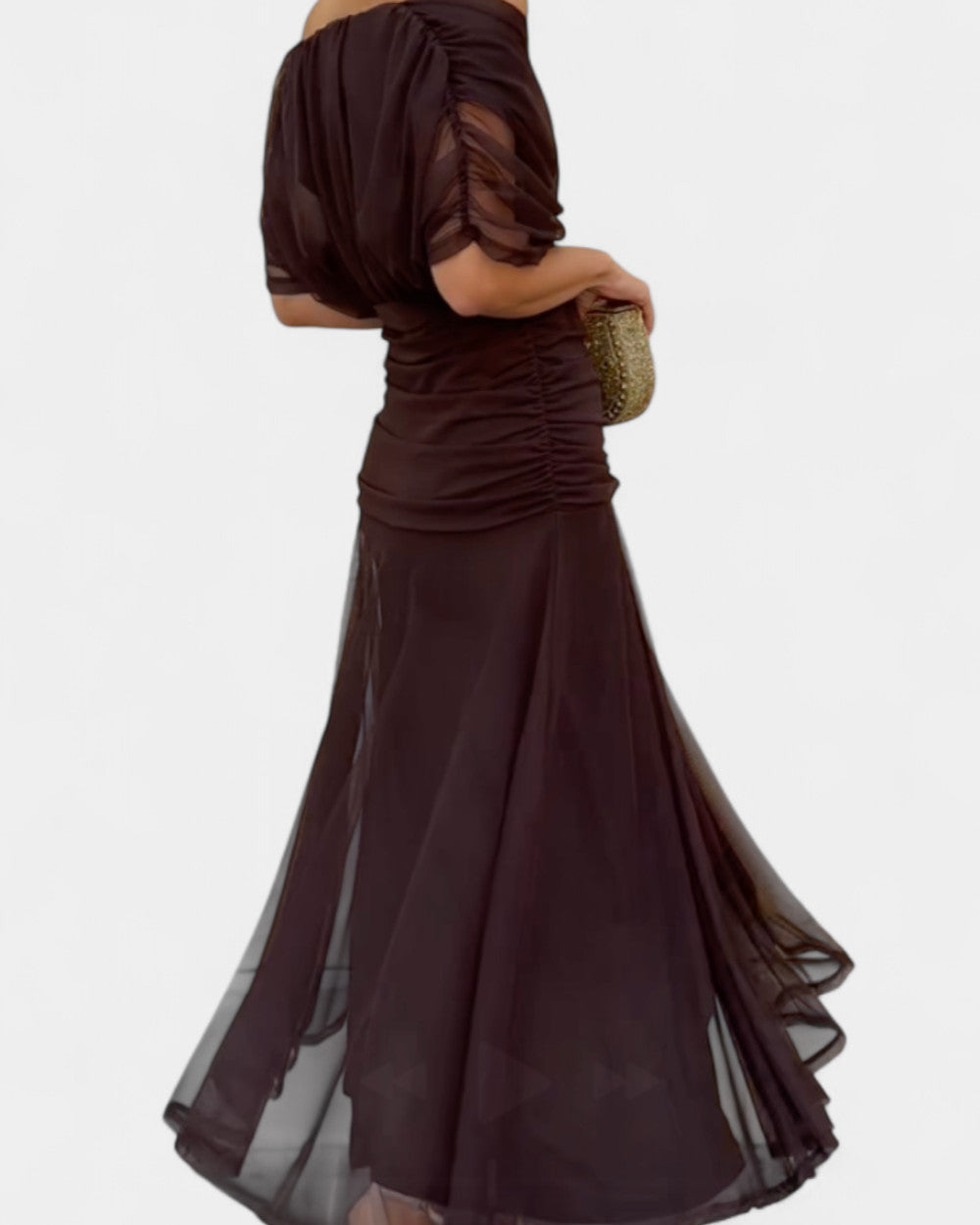 Eryzziah Langes Abendkleid Damen