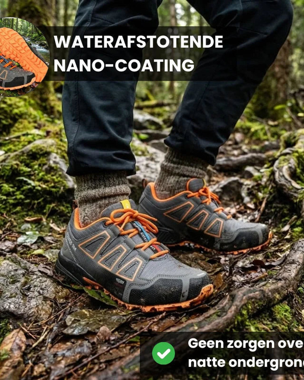 Nina Robuste Wanderschuhe Rutschfest