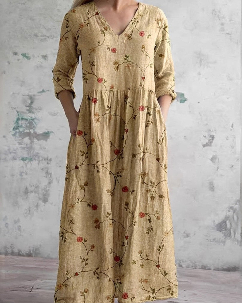 Tiffany Bedrucktes Sommerkleid Damen