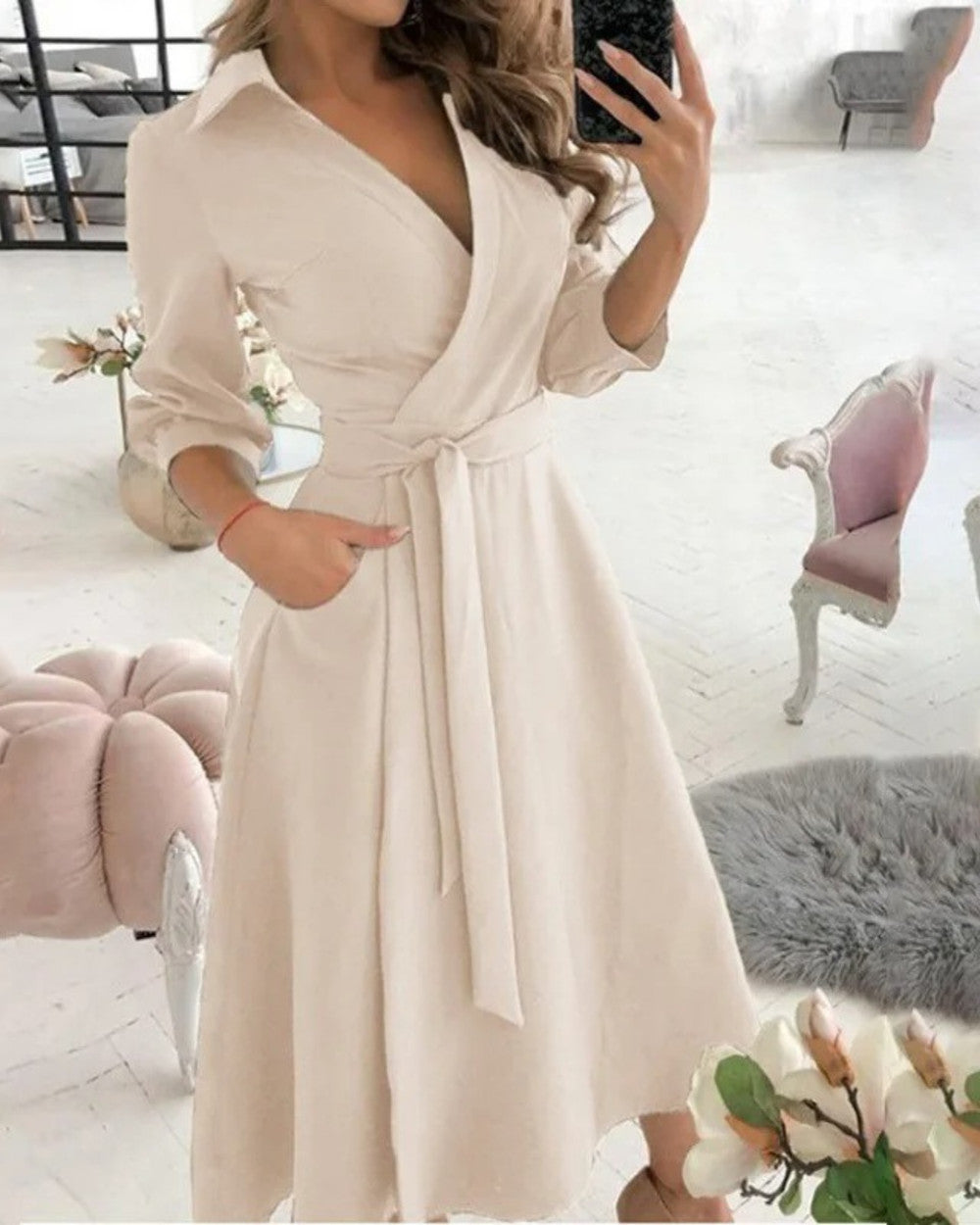 Noëlle Blusenkleid Damen Elegant