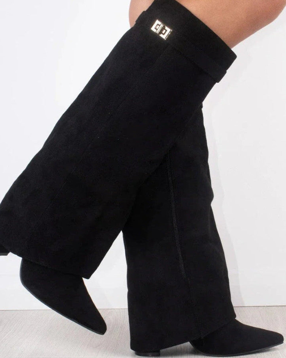 Damen Stiefel mit hohem Schaft
