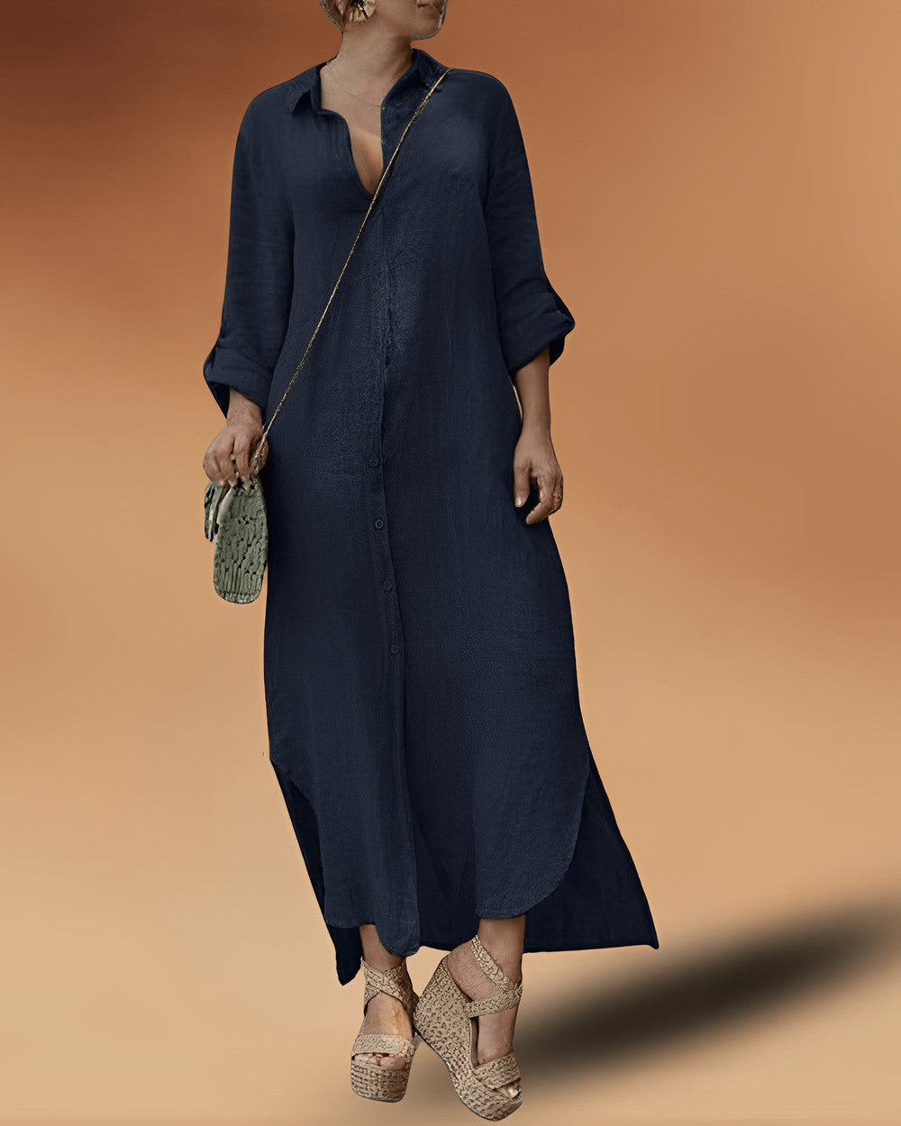 Lena Langes Leinenkleid Damen