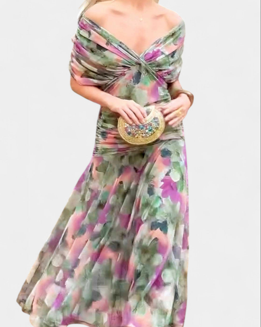 Eryzziah Langes Abendkleid Damen