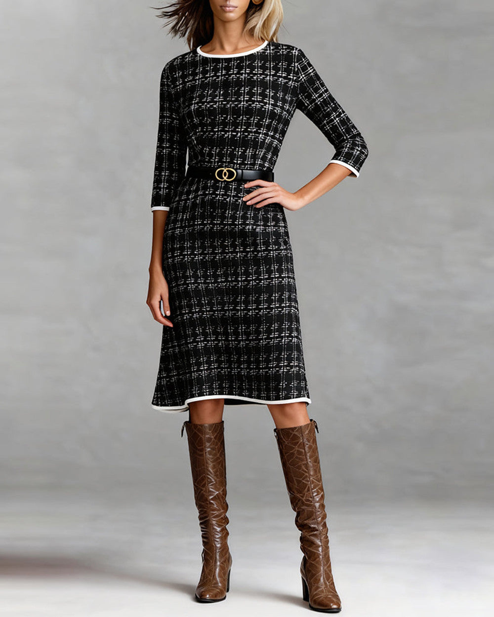 Lena Knielang A-Linien Kleid Herbst