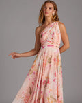 Charlize Chiffon Abendkleid lang