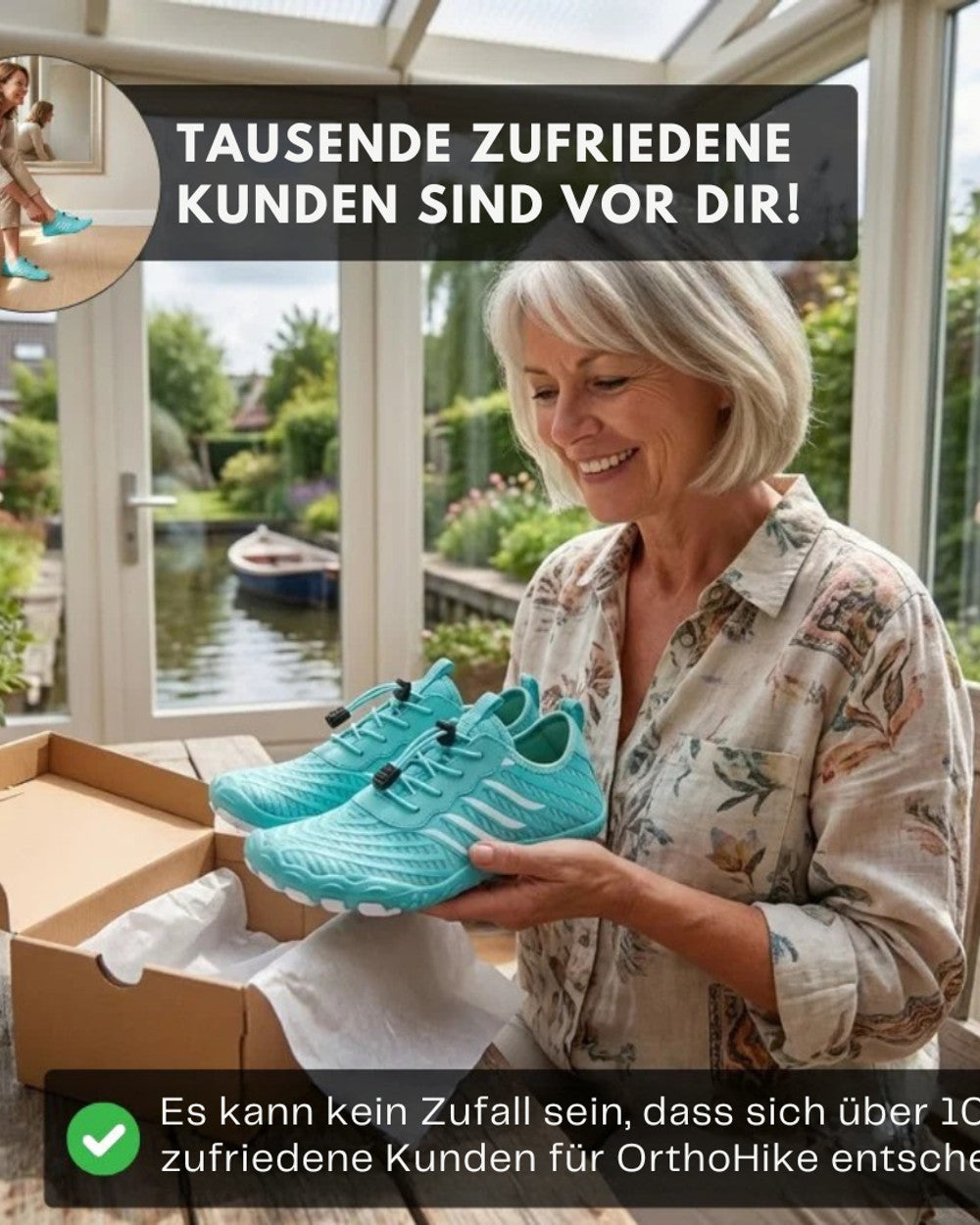 Nina Barfuß Wanderschuhe Orthopädisch