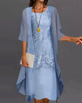 Lena Chiffon Zweiteiliges Kleid Damen